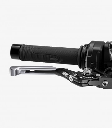 Puig 4.0 Extendable-Foldable Levers Silver