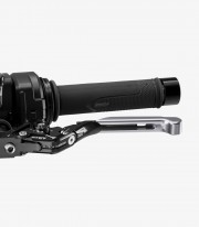 Puig 4.0 Extendable-Foldable Levers Silver