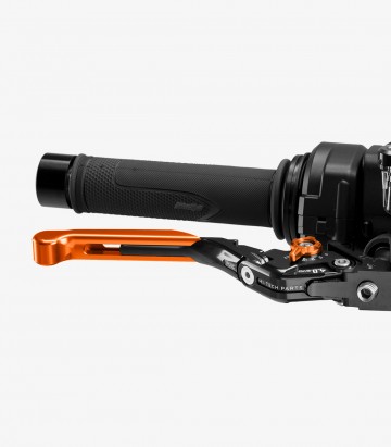 Puig 4.0 Extendable-Foldable Levers Orange