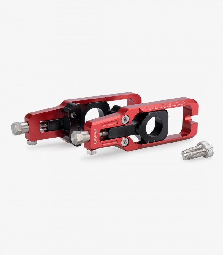 Puig Kettenspanner Rot 22204R für Honda CBR600RR (24-26)