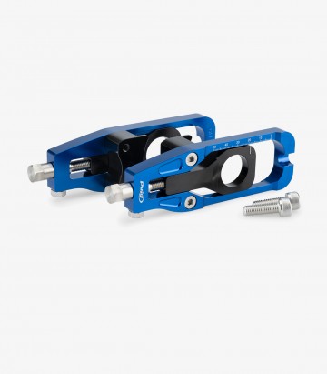 Tensor de cadena Puig Azul 22232A para Kawasaki ZX-6R Ninja (24-25)