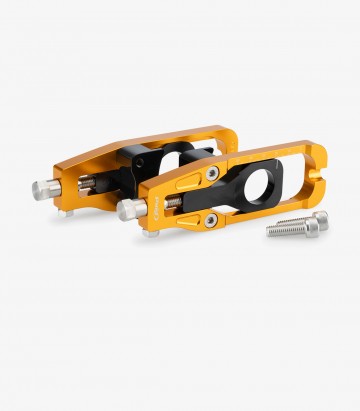 Puig Kettenspanner Gold 22232O für Kawasaki ZX-6R Ninja (24-26)