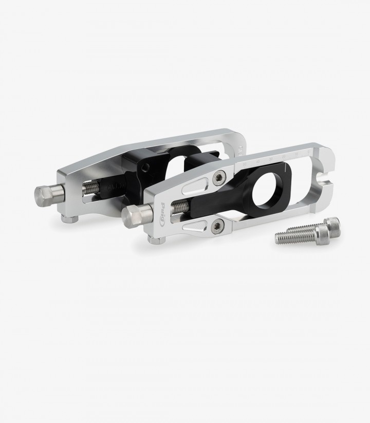Puig Kettenspanner Silber 22232P für Kawasaki ZX-6R Ninja (24-26)