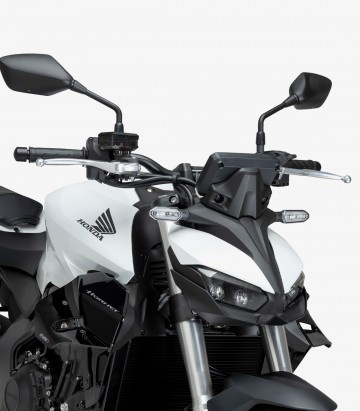 D12 side winglets 22384N for Honda CB1000 Hornet / SP (25) Black by Puig