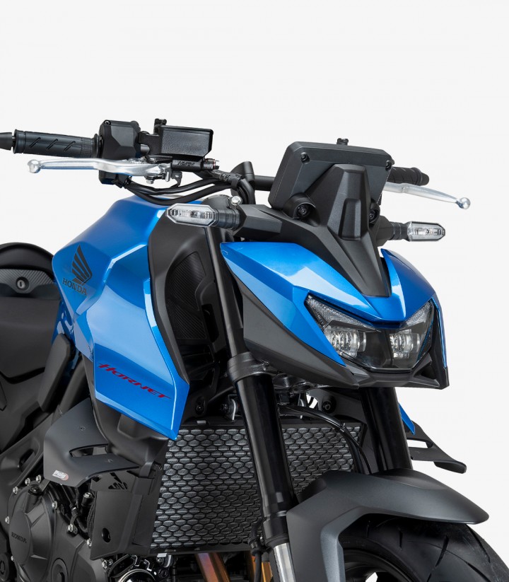 D12 side winglets 22426J for Honda CB750 Hornet (25) Matt Black by Puig