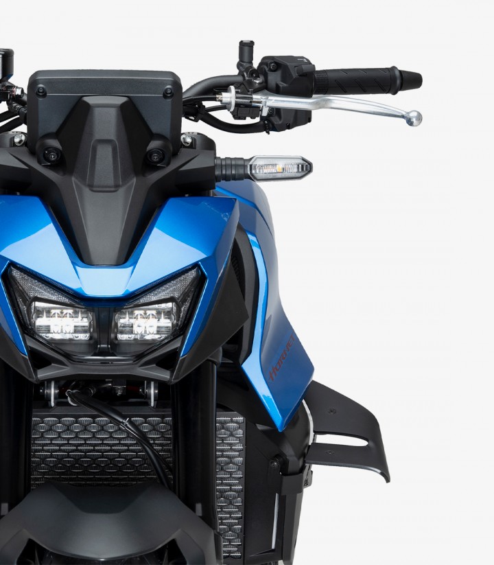 D12 side winglets 22426J for Honda CB750 Hornet (25) Matt Black by Puig