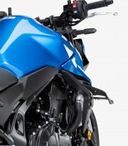 D12 side winglets 22426J for Honda CB750 Hornet (25) Matt Black by Puig
