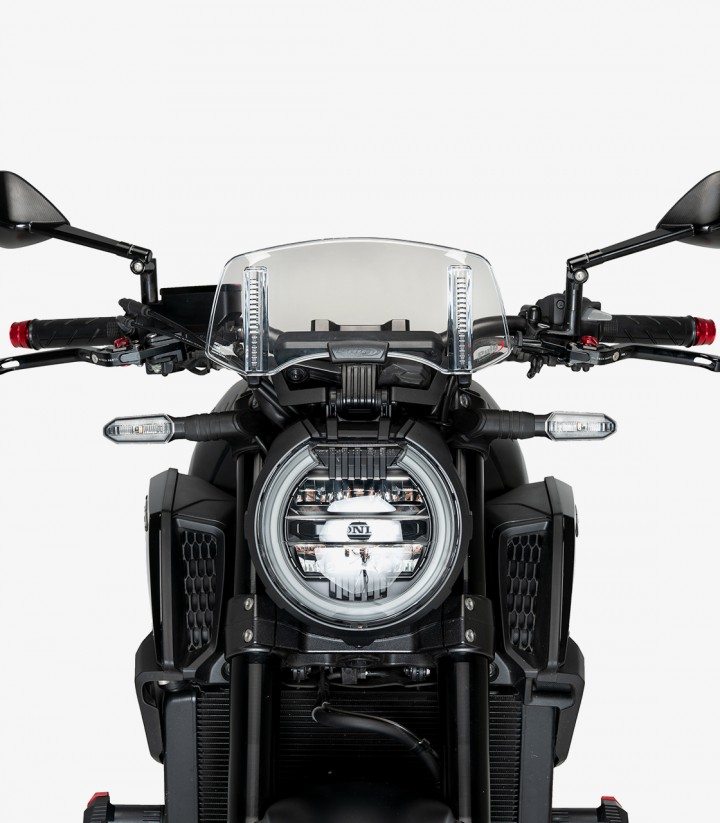 Windschildaufsatz Puig Versatile Honda CB650R Neo Sports Cafe (19-23) Getönt 21748H