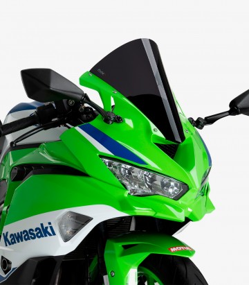 Windschild Puig R-Racer Kawasaki ZX-4R/RR Ninja (24-26) Dunkel getönt 22468F