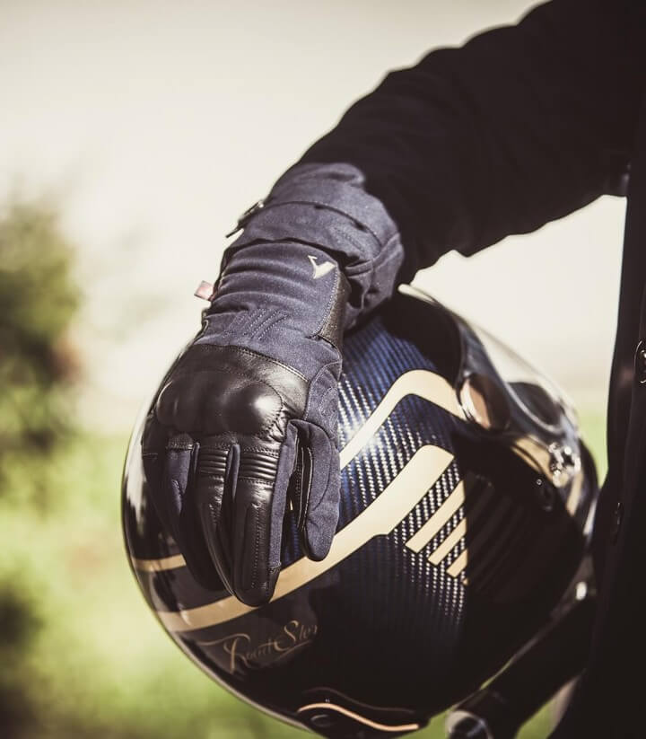 Guantes de invierno unisex Artic de By City en color azul y negro