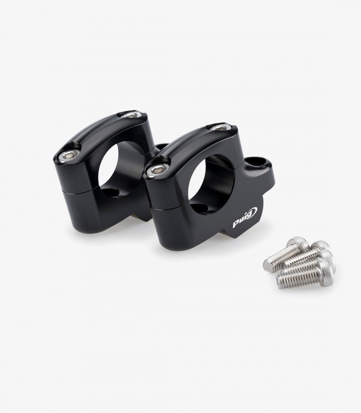 Puig Pullback Risers 21801N BMW R1200/1250GS (13-24) Black