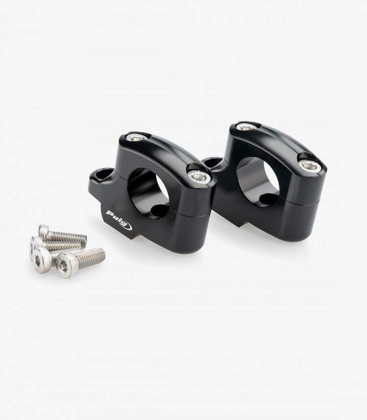 Torretas Pullback Puig 22038N BMW R12 NineT (24-25) Negras