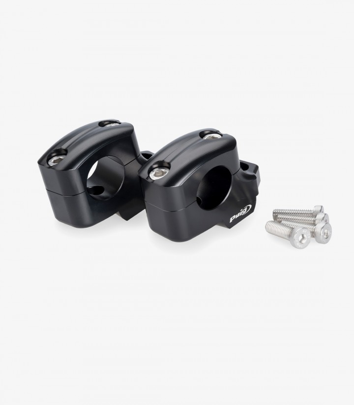 Torretas Pullback Puig 22101N Yamaha MT-09 (24-25) Negras