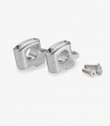 Puig Pullback-Lenkerböcke 22141P BMW F900GS / GS Adventure (24-26) Silber