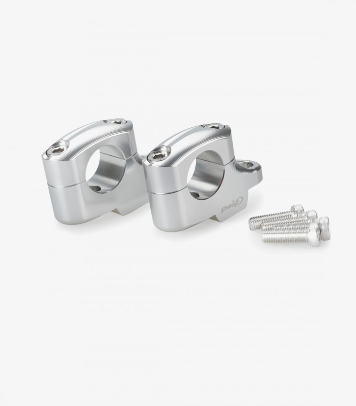 Torretas Pullback Puig 22180P BMW S1000 XR (24-25) Plateadas