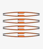 Puig Orange Performance Arc Stripes for Yamaha Tracer 7 21833T