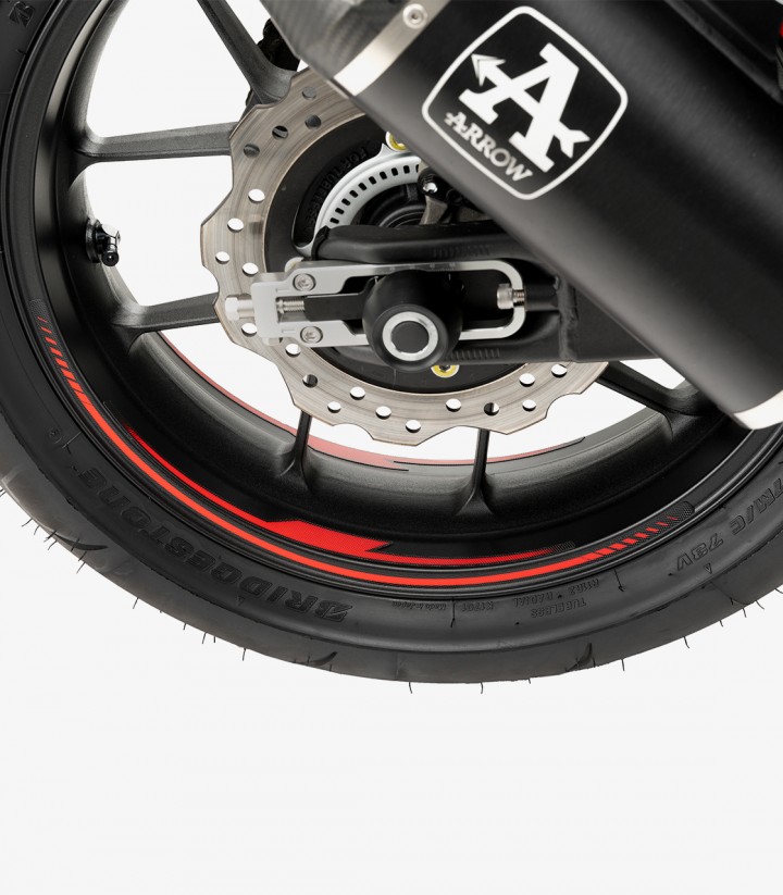 Tiras en arco Performance Yamaha Tracer 7 Puig 21833R Rojas