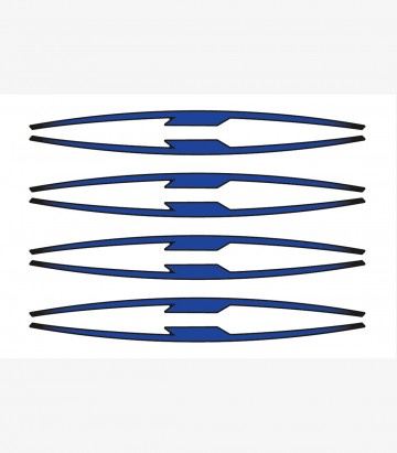Puig Blue Performance Arc Stripes for Yamaha Tracer 7 21833A