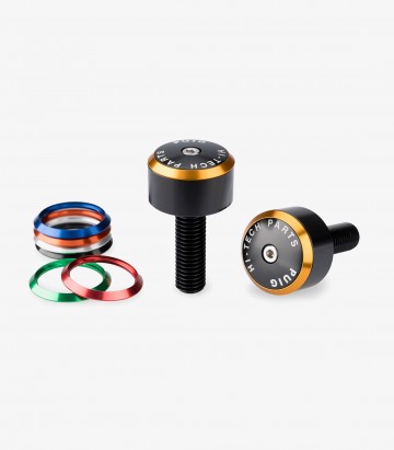 Puig Balance 22280N Bar Ends in Black for BMW F800R (15-19), S1000R/RR (9-20)