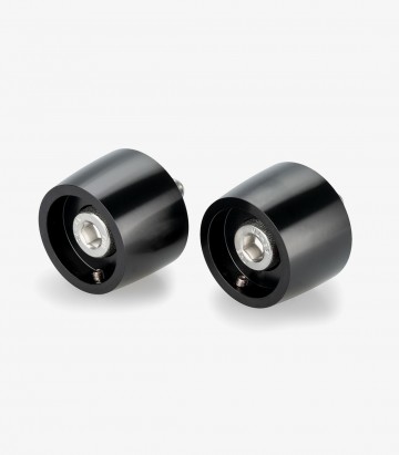 Puig Lenkerendgewichte Thruster 22096N in Schwarz für BMW S1000RR (25-26), Yamaha MT-09 (24-26)