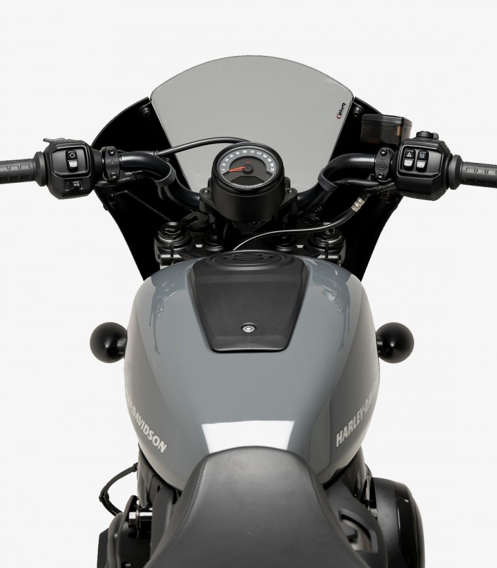 Semicarenado Puig Dark Night Harley Davidson Nightster 975 Special (23-24) Ahumado 21957H