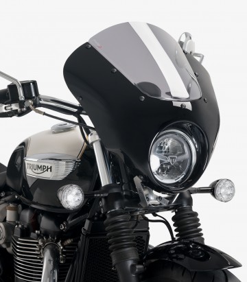 Triumph Bonneville Speedmaster (18-25) Puig Semicarenado Dark Night Smoked Semi-fairing 21115H