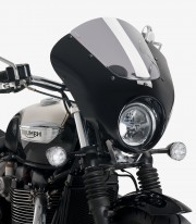 Triumph Bonneville Speedmaster (18-25) Puig Semicarenado Dark Night Smoked Semi-fairing 21115H
