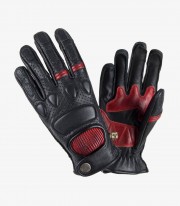 Summer unisex Pilot Gloves from By City color black & red