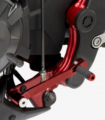 Hebel Schaltung Puig 22123R für Honda CB750 Hornet (23-26) in der Farbe Rot