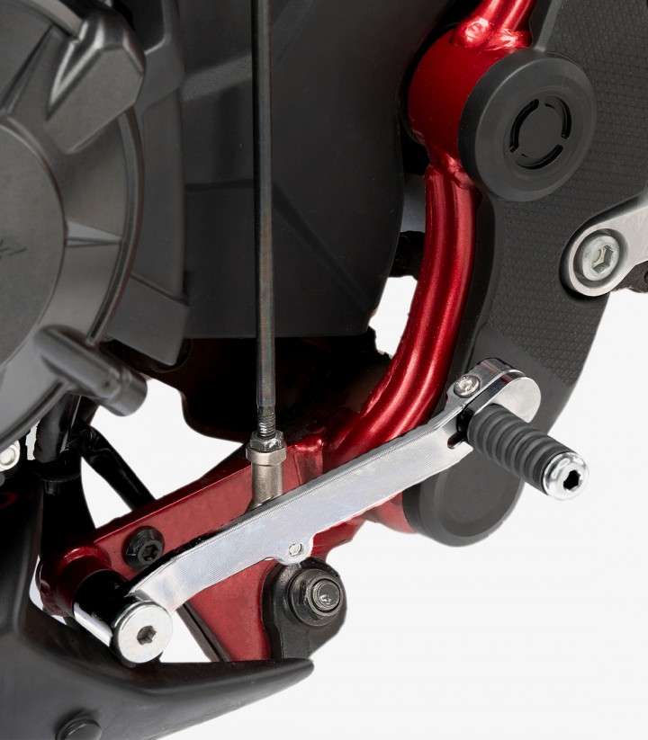 Hebel Schaltung Puig 22123P für Honda CB750 Hornet (23-26) in der Farbe Silber