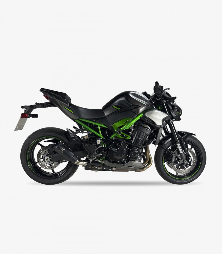 Auspuff AK7230SB IXRACE MK2B Schwarz für Kawasaki Z 900/SE/A2 (25-26)