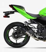 IXRACE AK7240SB MK2B Black Exhaust for Kawasaki Ninja Z / 400 / 500 (18-24), Ninja / Z 7 Hybrid (24-25)