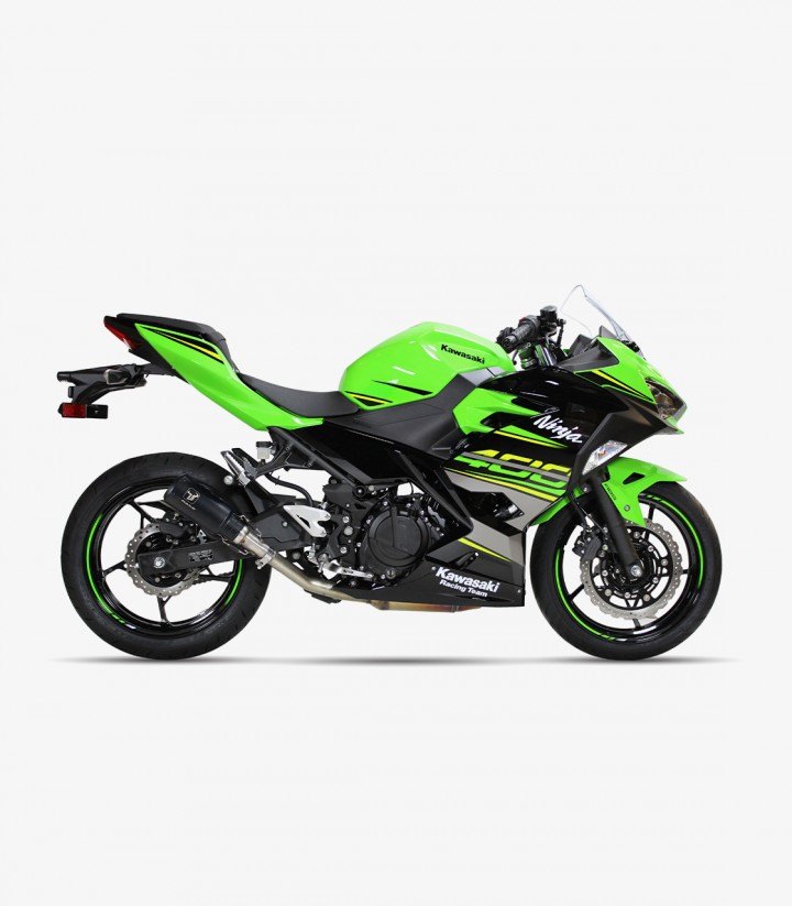 Escape AK7240SB IXRACE MK2B Negro para Kawasaki Ninja Z / 400 / 500 (18-24), Ninja / Z 7 Hybrid (24-25)