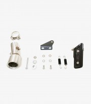 IXRACE AK7240SB MK2B Black Exhaust for Kawasaki Ninja Z / 400 / 500 (18-24), Ninja / Z 7 Hybrid (24-25)