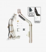 IXRACE AY9982S MK2 Steel Exhaust for Yamaha Tracer 9 / GT / GT+ (21-25)