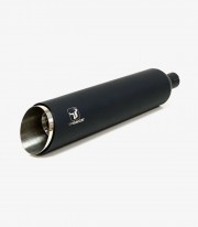 IXRACE AG4022SB MKC Black Exhaust for Hyosung Bobber 125/300 (18-24)