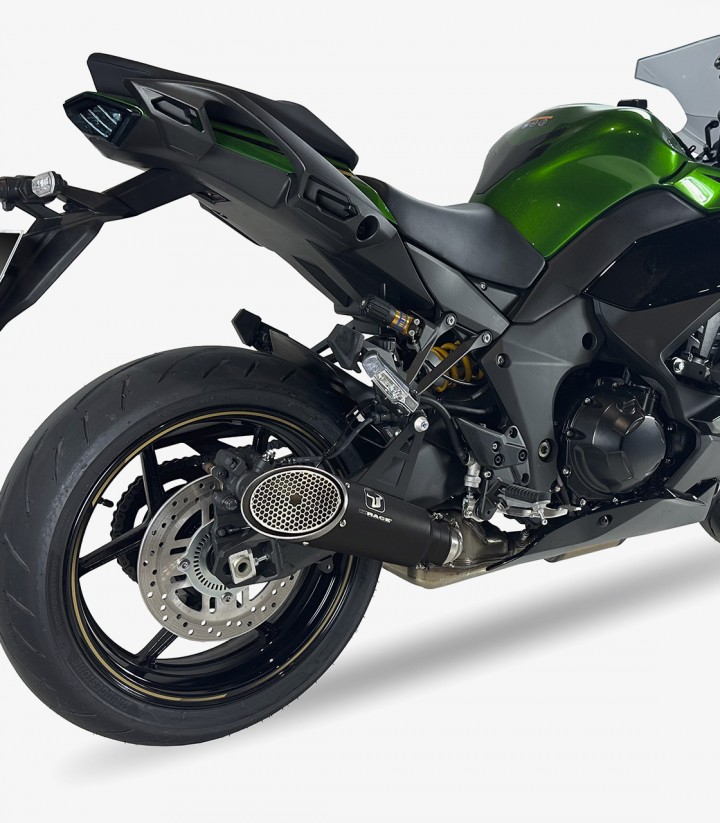 Auspuff BK7227B IXRACE MK1B Schwarz für Kawasaki Ninja 1100 SX / SE (25-26)