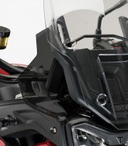 Puig Dark smoked Upper Deflectors 22330F for Triumph Tiger 900, 850 Sport (20-25)