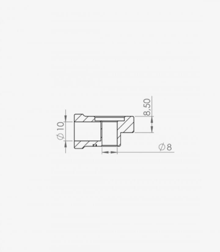 Adaptador retrovisor Puig 9532N lado derecho