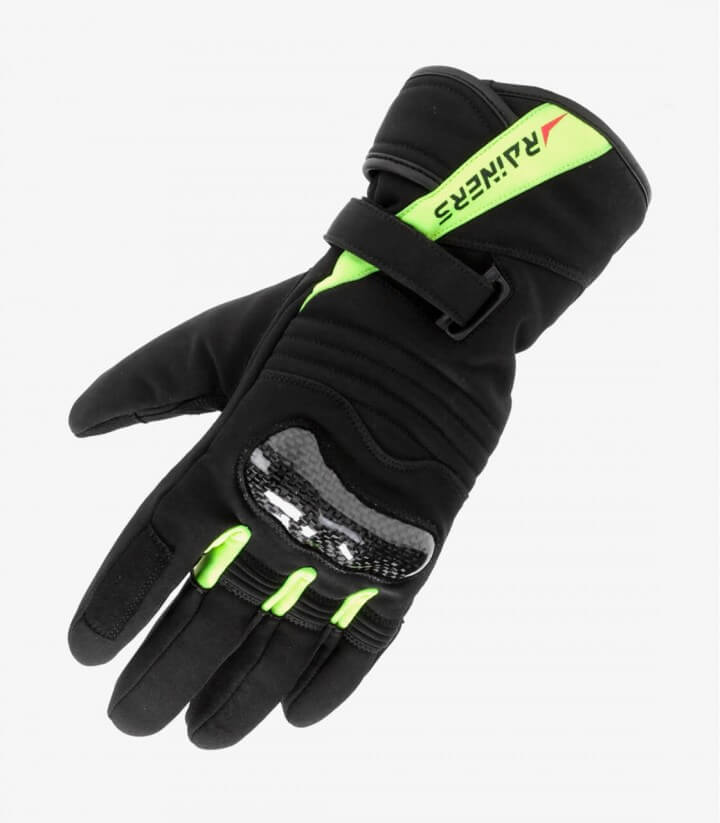 Winter unisex Viper Gloves from Rainers color black & fluor VIPER