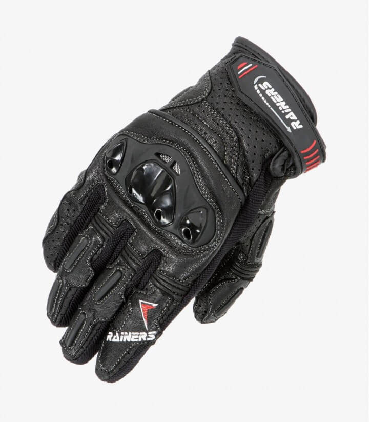 Guantes de verano unisex Road de Rainers en color negro ROADN