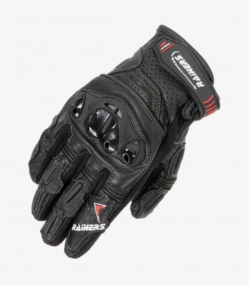 Summer unisex Road Gloves from Rainers color black