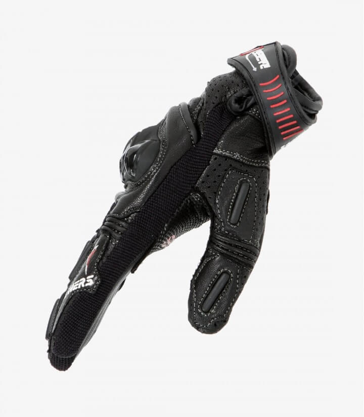 Summer unisex Road Gloves from Rainers color black ROADN
