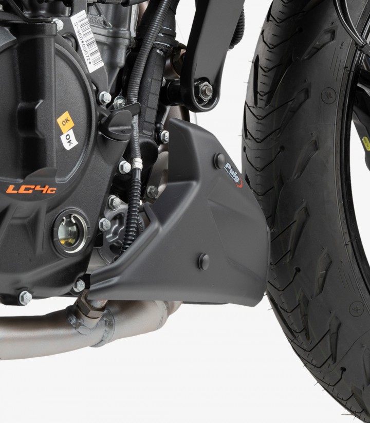 Bugspoiler KTM 125 Duke (21-26) Puig Mattschwarz 22332J