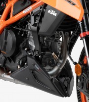 Puig Belly Pan Matte black for KTM 390 Duke (21-25) 22469J