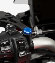 Tapón Embellecedor Rosca Retrovisor Puig Azul 21803A para varios modelos de Ducati y Zontes