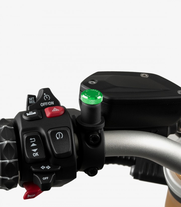 Puig Mirror Thread Cap Green 21805V for several models of BMW