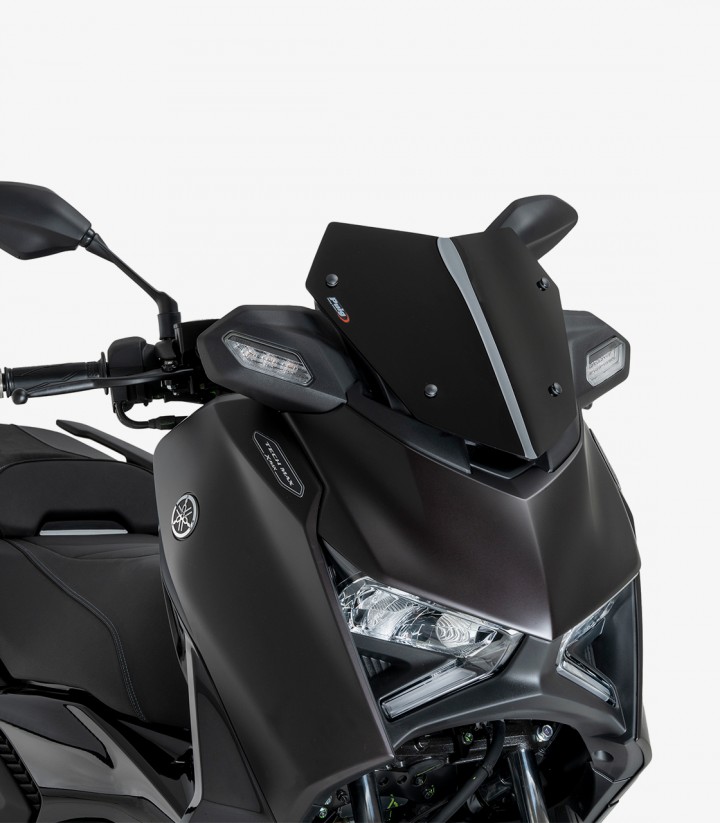 Windschild Puig V-Tech Line Sport Yamaha XMAX 125 Tech MAX (25), XMAX 300 Tech MAX (25-26) Schwarz 22571N