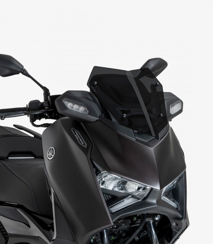 Windschild Puig V-Tech Line Sport Yamaha XMAX 125 Tech MAX (25), XMAX 300 Tech MAX (25-26) Dunkel getönt 22571F