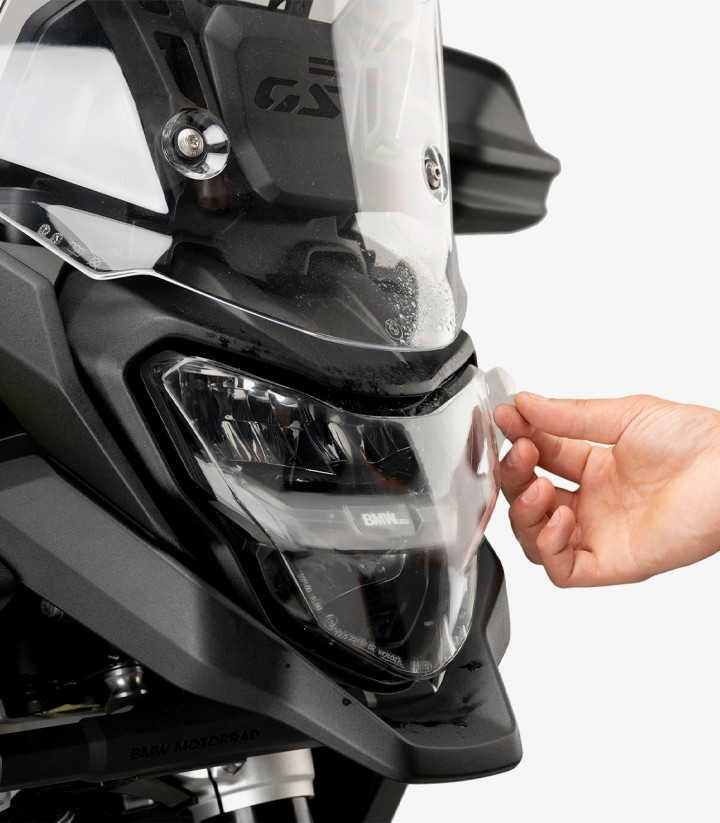 Puig Adhere Headlight Protector 22081W for BMW F900GS (24-25)